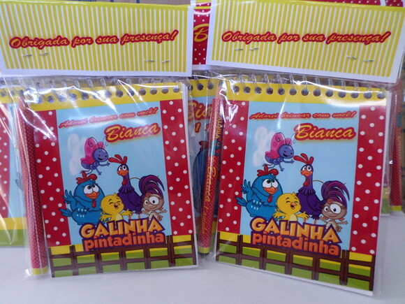 Bloquinho Galinha Pintadinha