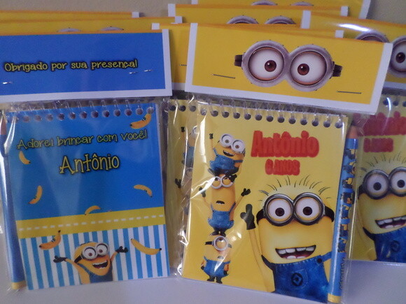 Bloquinho Minions