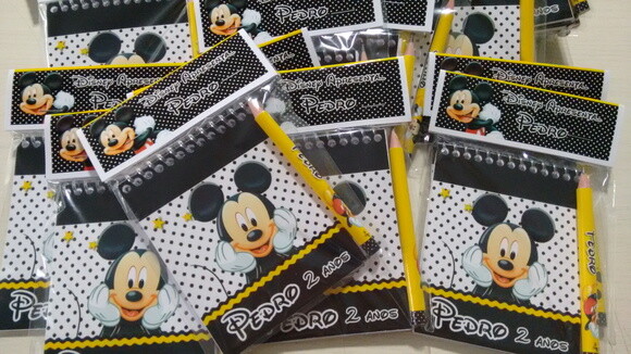 Bloquinho Mickey