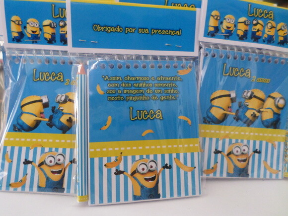 Bloquinho Minions
