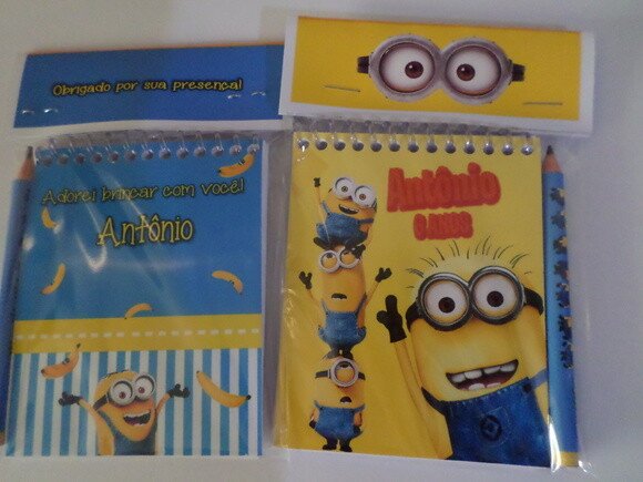 Bloquinho Minions