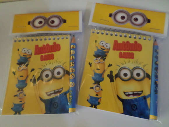 Bloquinho Minions
