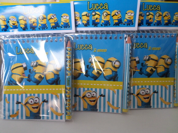 Bloquinho Minions