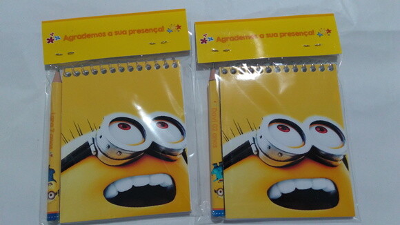 Bloquinho Minions Personalizado