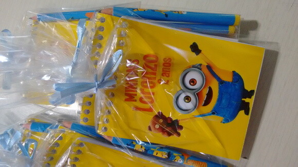 Bloquinho Minions Personalizado