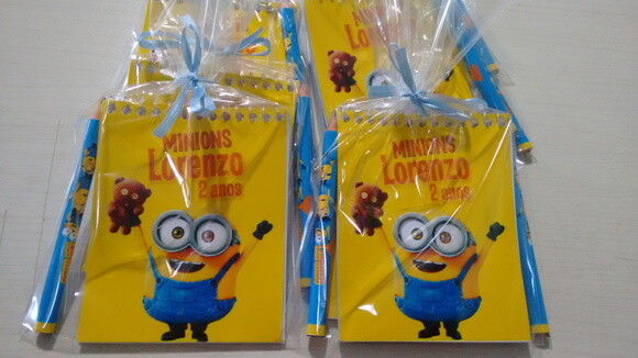 Bloquinho Minions Personalizado