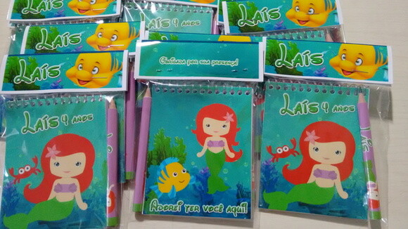 Bloquinho Pequena Sereia
