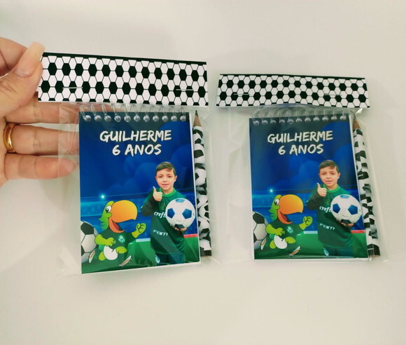 Bloquinho Personalizado Futebol