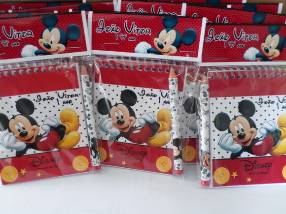 Bloquinho Personalizado Mickey
