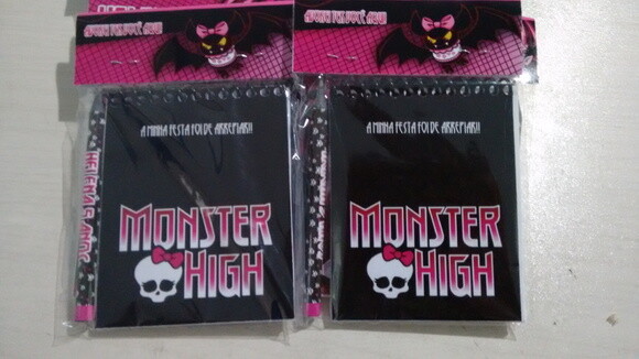 Bloquinho Personalizado Monster High