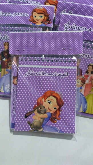 Bloquinho Princesinha Sofia