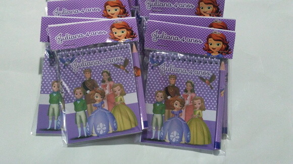 Bloquinho Princesinha Sofia