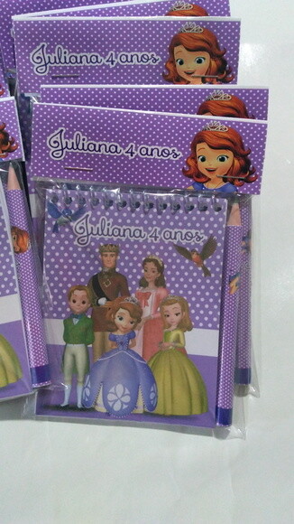 Bloquinho Princesinha Sofia