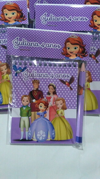 Bloquinho Princesinha Sofia