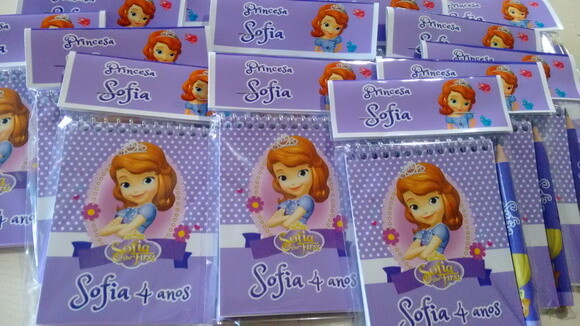 Bloquinho Princesinha Sofia
