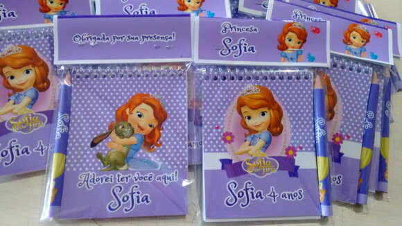 Bloquinho Princesinha Sofia