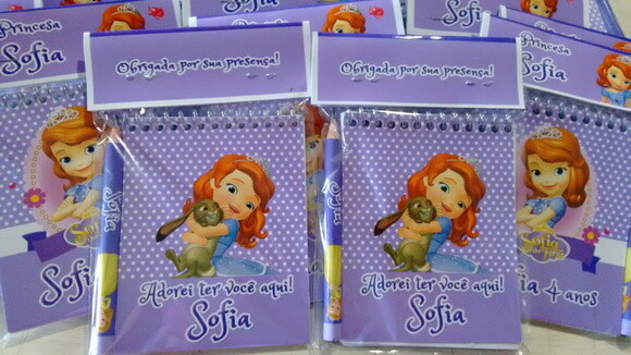 Bloquinho Princesinha Sofia