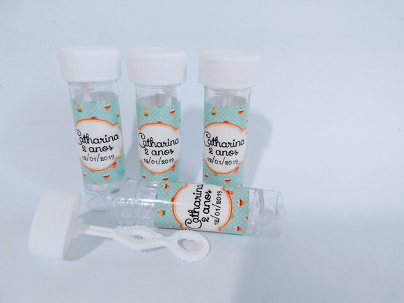 Bolha de Sabão Personalizada