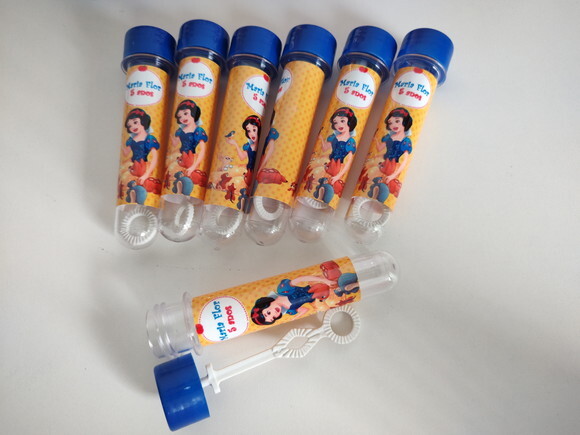 Bolha de Sabão Branca de Neve