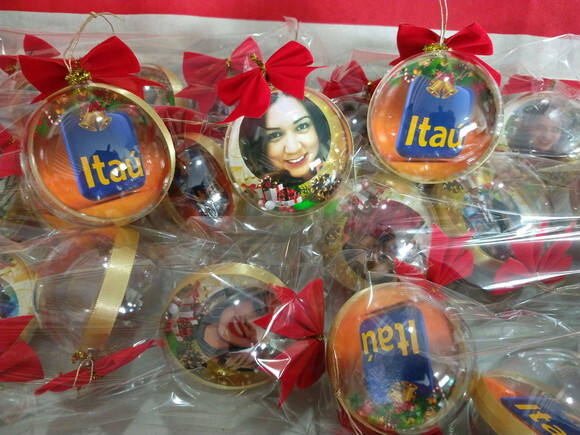 Bolinha de Natal Personalizada