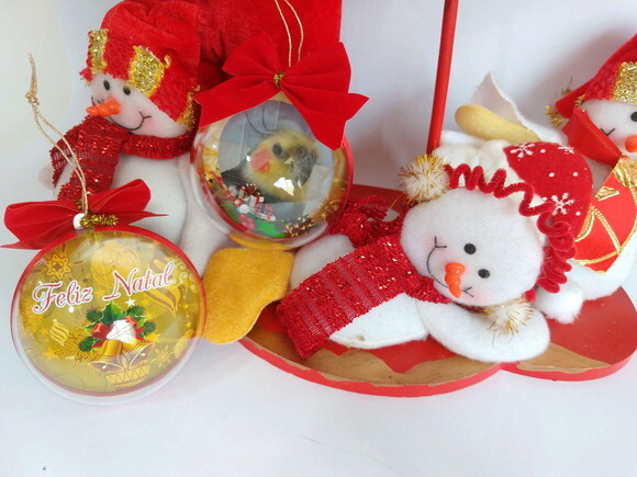 Bolinha de Natal Personalizada