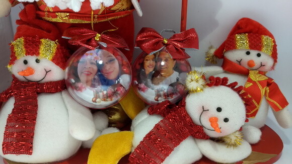 Bolinha de Natal Personalizada