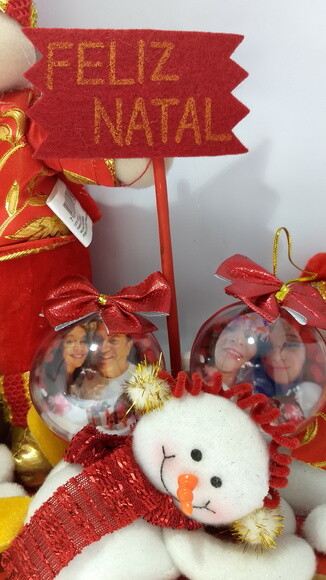 Bolinha de Natal Personalizada