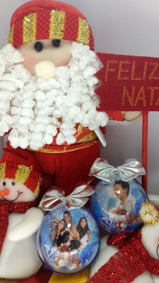 Bolinhas de Natal Personalizadas