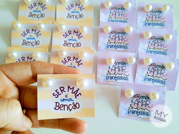 Brincos Pérola Personalizados