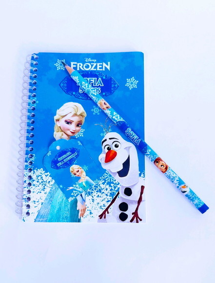 Caderno de Desenho Frozen