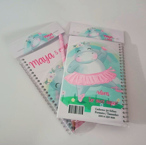 Caderno de Desenho sem Pauta Personalizado