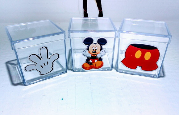 Caixa Acrilica Personalizada Mickey