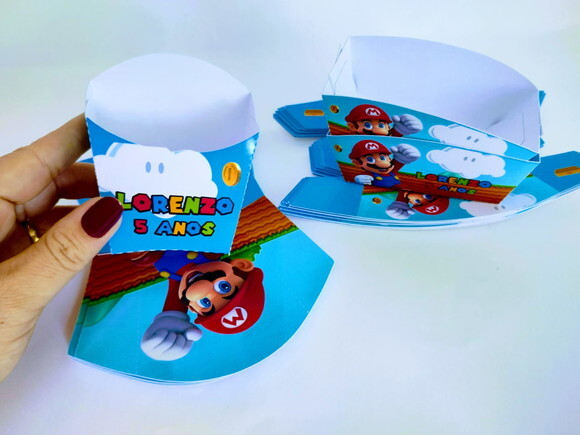 Caixa Batata e Mini Dog Personalizada