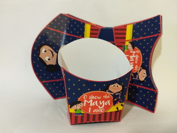 Caixa Batata Personalizada o Show da Luna
