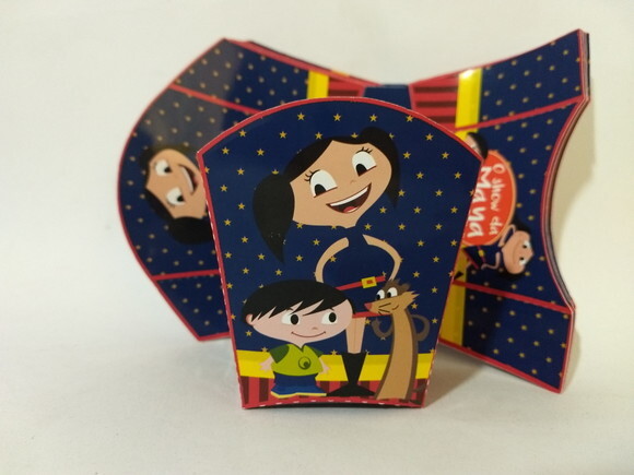 Caixa Batata Personalizada o Show da Luna