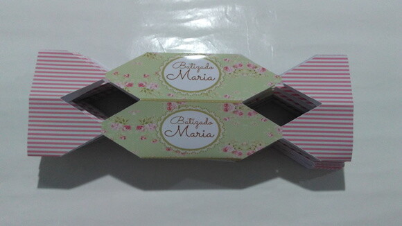 Caixa de Bala Personalizada Jardim