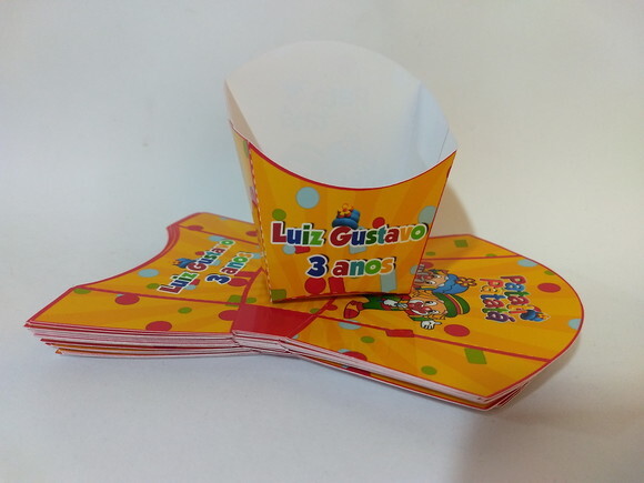 Caixa de Batata Personalizada Patati Patata
