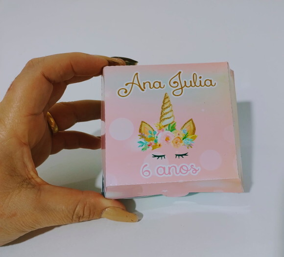 Caixa Hambúrguer Personalizada