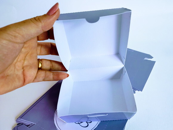 Caixa Hambúrguer Personalizada