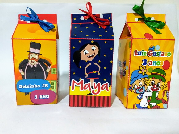 Caixa Milk Personalizada