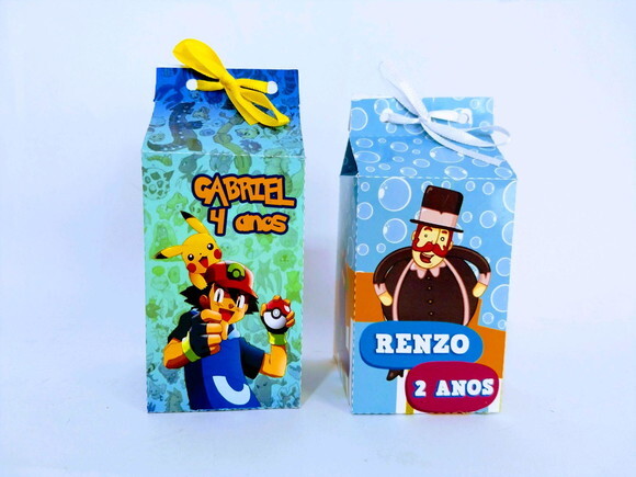Caixa Milk Personalizada