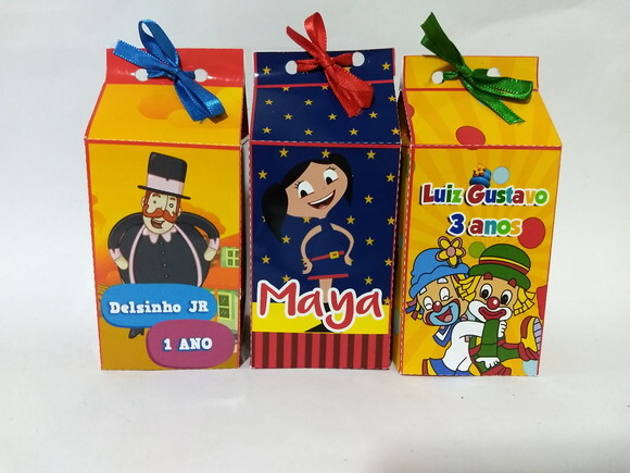 Caixa Milk Personalizada