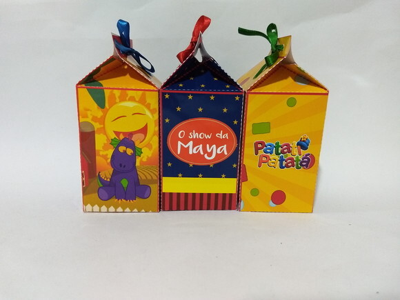 Caixa Milk Personalizada