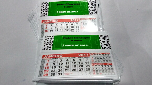 Calendario De Mesa de futebol