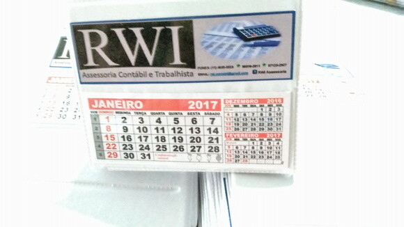 Calendario de mesa empresa