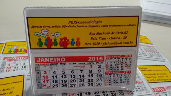 Calendario de mesa empresa