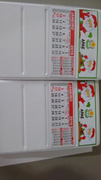 Calendario de mesa empresa natal