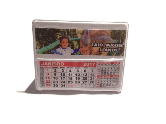 Calendario de mesa jurassic park