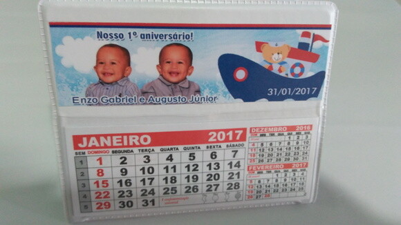 Calendario de mesa marinheiro