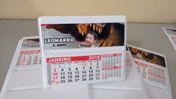 Calendario de mesa jurassic park